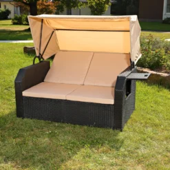 Mucola Sonnenbett Strandkorb Sonnenliege Rattan Bett Inkl. Dach Rattan - Schwarz Rattan Dach Rattan Strandkorb Liegebett Relaxliege 13 Mucola Sonnenbett Strandkorb Sonnenliege Rattan Bett Inkl. Dach Rattan - Schwarz Rattan Dach Rattan Strandkorb Liegebett Relaxliege -Grünwelt Exporteren Garten-Winkel f3de8ea40b46501e0d940964851ede77