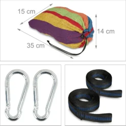 Relaxdays Hängematte XXL Baumwolle -Grünwelt Exporteren Garten-Winkel f50d458ce00afbd6e38778da156d7a7b