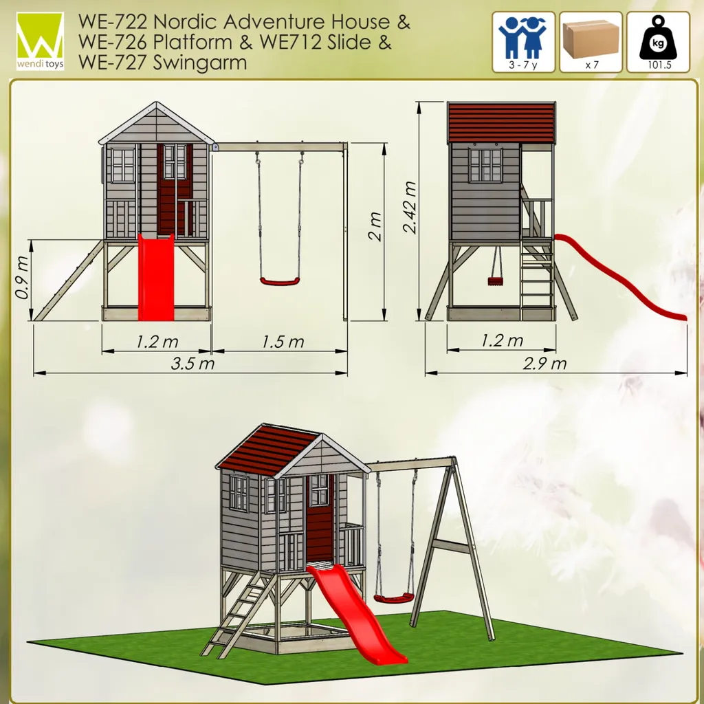 Wendi Toys Spielhaus Alpaka Aus Holz Fußboden Inklusive Satteldach 1 Wendi Toys Spielhaus Alpaka Aus Holz Fußboden Inklusive Satteldach