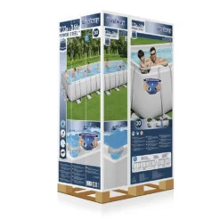 Bestway Power Steel™ Frame Pool Komplett-Set, Eckig, Mit Sandfilteranlage, Sicherheitsleiter & Abdeckplane 732 X 366 X 132 Cm 38 Bestway Power Steel™ Frame Pool Komplett-Set, Eckig, Mit Sandfilteranlage, Sicherheitsleiter & Abdeckplane 732 X 366 X 132 Cm -Grünwelt Exporteren Garten-Winkel f57683a1c736ef96233b52136d14738c