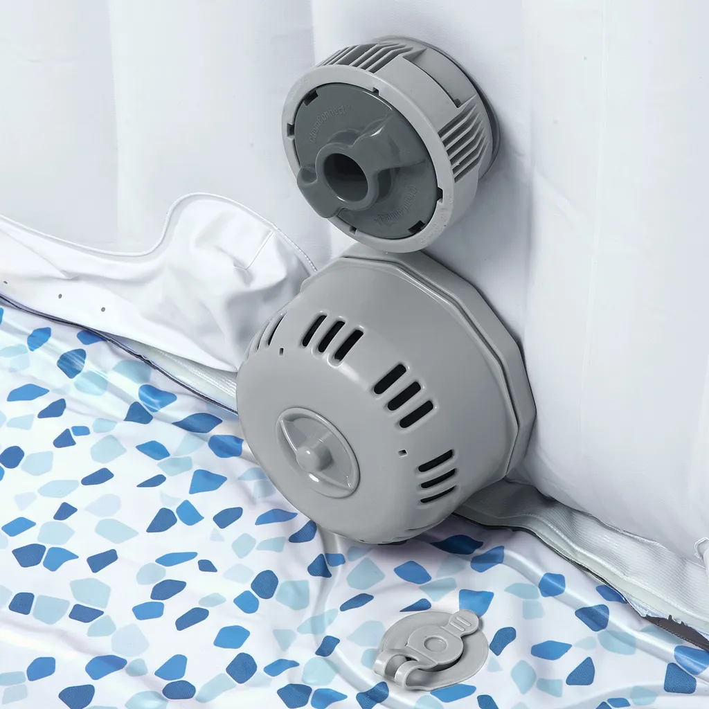 Bestway® LAY-Z-SPA® WLAN-Whirlpool Madeira AirJet™ 180 X 180 X 66 Cm, Eckig 18 Bestway® LAY-Z-SPA® WLAN-Whirlpool Madeira AirJet™ 180 X 180 X 66 Cm, Eckig – Bild 18