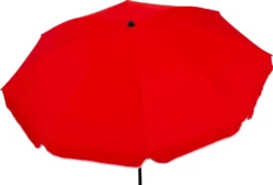 Solaris Sonnenschirm 240cm Rot- Rund