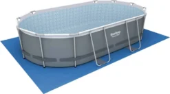 Bestway Power Steel™ Frame Pool Komplett-Set, Oval, Mit Filterpumpe, Sicherheitsleiter & Abdeckplane 488 X 305 X 107 Cm, Schwimmbecken, Schwimmen, Pools -Grünwelt Exporteren Garten-Winkel f6a279ef9009bcf2464b66ae43c3fe37