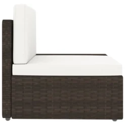 VidaXL Modulares 2-Sitzer-Sofa Poly Rattan Braun -Grünwelt Exporteren Garten-Winkel f6e4078032f5c6ca8a851303bee12d5a