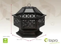 Tepro Feuerstelle Farview -Grünwelt Exporteren Garten-Winkel f6eb4a2eedc7483bb360d30e55f45cfd