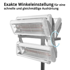 STAHLWERK Infrarot Lacktrockner 2.400 W Mit Stativ Infrarottrockner IR Strahler -Grünwelt Exporteren Garten-Winkel f70c0441025ffb6cd08bde34935aec9f