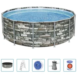 Bestway Power Steel Swimming Pool 427x122 Cm