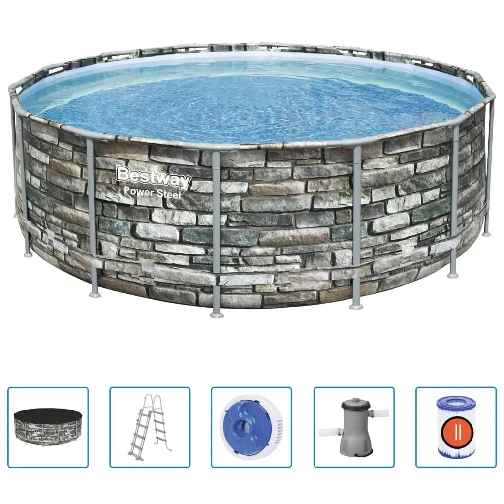 Bestway Power Steel Swimming Pool 427x122 Cm 1 Bestway Power Steel Swimming Pool 427x122 Cm