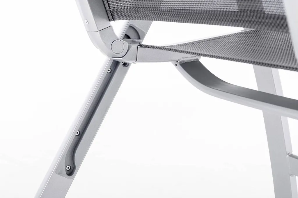 Kettler Forma II Klappsessel - Silber / Graphit 7 Kettler Forma II Klappsessel - Silber / Graphit – Bild 7