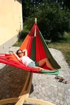 MacaMex Hängematte Mit Gestell Siesta Grande + Brasil Premium Bahia Hängematte -Grünwelt Exporteren Garten-Winkel f8d64c875a46187c549cffefd740b23e
