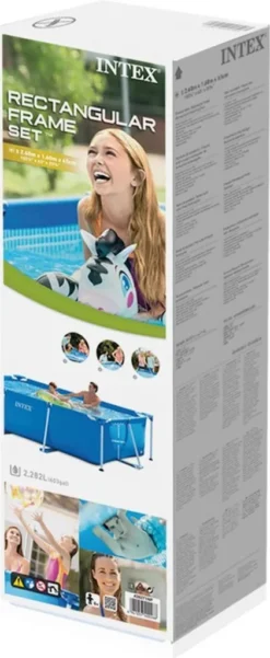 Intex Family Rahmenpool 28271NP Blau 260 X 160 X 65 Cm -Grünwelt Exporteren Garten-Winkel f96a9e23a8af5d9ce3a7886fd672a371