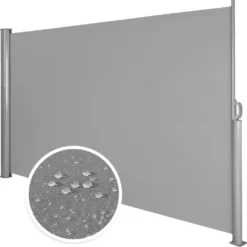 Tectake Aluminium Seitenmarkise Ausziehbar Mit Aufrollmechanismus - 200 X 300 Cm, Grau -Grünwelt Exporteren Garten-Winkel f9d2de7935f0f1a23b49ea3ea0a1c2aa