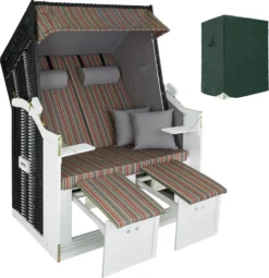 Tectake Strandkorb Mit Polster, Verstellbar, Inkl. Schutzhülle - Bunt 11 Tectake Strandkorb Mit Polster, Verstellbar, Inkl. Schutzhülle - Bunt -Grünwelt Exporteren Garten-Winkel f9f68834530e3a9ceca8a3e62a8805d9