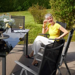 Tectake Aluminium Sitzgruppe 8+1 - Dunkelgrau -Grünwelt Exporteren Garten-Winkel fb5e22d49e97f563de5a995ac11d6ce6