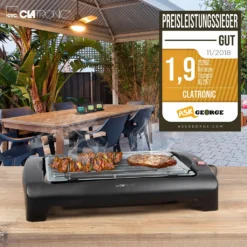 CLATRONIC Barbecue-Tischgrill BQ 2977 N Schwarz 20 CLATRONIC Barbecue-Tischgrill BQ 2977 N Schwarz -Grünwelt Exporteren Garten-Winkel fd3451375005c71c269a8216e8c50086