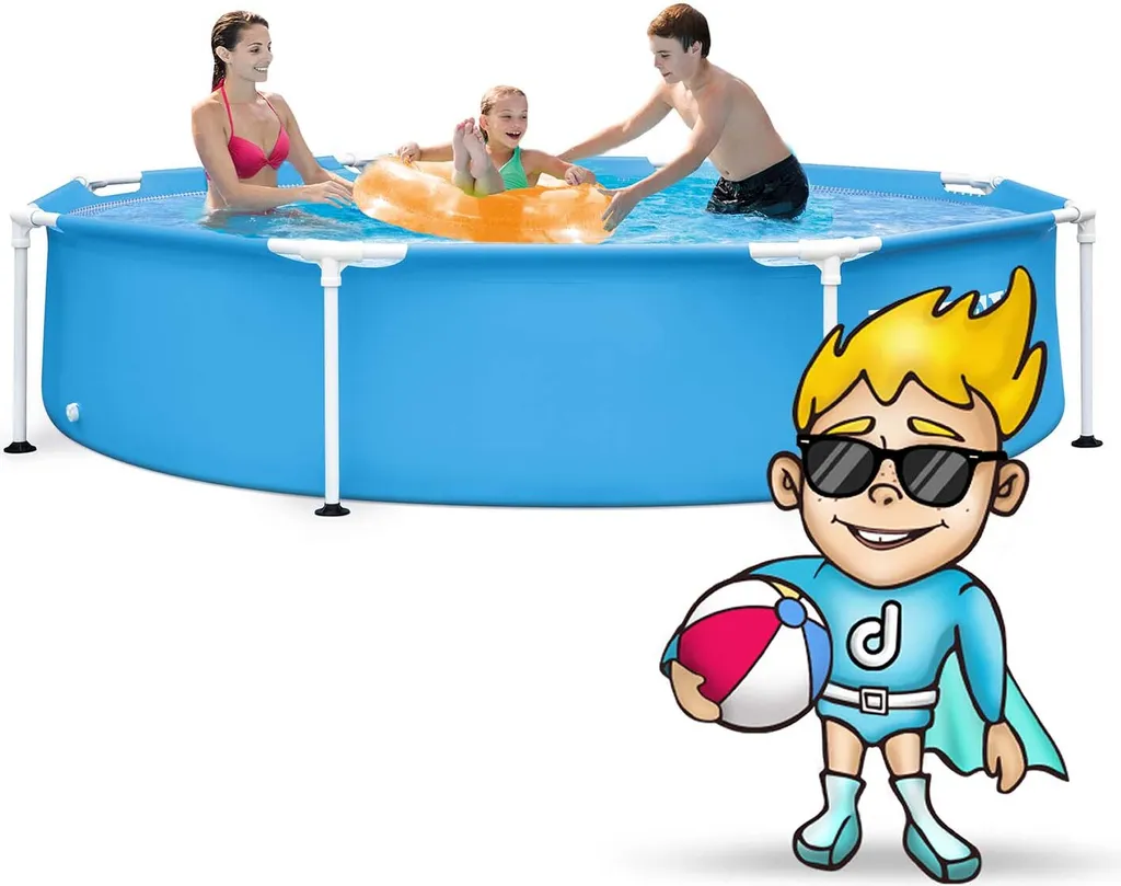 Intex 28205NP Framepool Aufstellpool 244x51cm 15 Intex 28205NP Framepool Aufstellpool 244x51cm – Bild 15