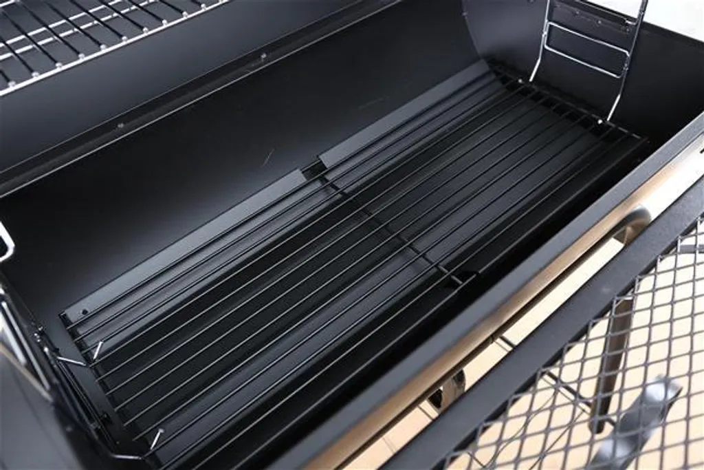 El Fuego Smoker Grill / Holzkohlegrill Dakota Grillfläche 66x41cm 4 El Fuego Smoker Grill / Holzkohlegrill Dakota Grillfläche 66x41cm – Bild 4