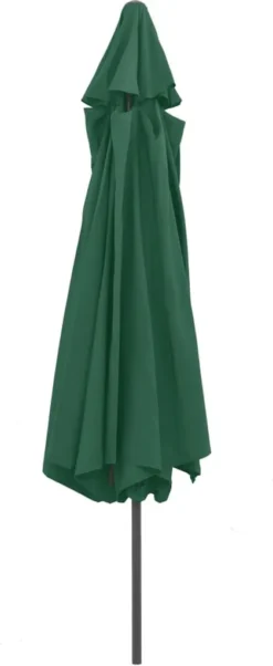 VidaXL Sonnenschirm Mit Metall-Mast 400 Cm Grün -Grünwelt Exporteren Garten-Winkel ff3fc5e74df30e9c5c654a364830a416