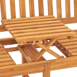 VidaXL 3-Sitzer Gartenbank Mit Tisch 150 Cm Teak Massivholz -Grünwelt Exporteren Garten-Winkel ff4a57bb6cea88cd17b97462dcc8ed4a