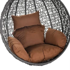 HOME DELUXE - Polyrattan Hängesessel CIELO - Nur Korb| Hängestuhl, Hängekorb, Gartenliege, Hollywoodschaukel, Hängeschaukel -Grünwelt Exporteren Garten-Winkel ffad1e26e524622c1d92c6e534d07b51