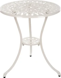 Tisch Set 15240C1547 Stabiles Gartenmöbel Set Balkonset Bistroset Alu - Guss, Farbe:Bistroset 551 Weiß -Grünwelt Exporteren Garten-Winkel ffd7f58c79bbeb13cf55121f65db3a7d